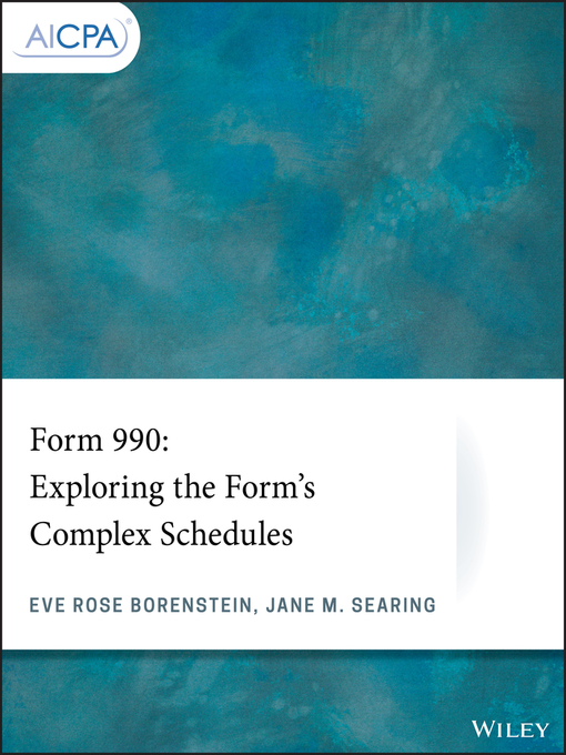 Title details for Form 990 by Eve Rose Borenstein - Available